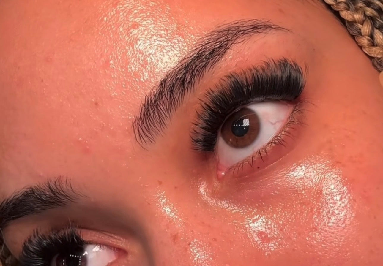 Letty Beauty Individual Eyelashes Kit 544Pcs Lash Clusters with Glue and Remover Volume Clusters Lashes Book Kit D Curl Eyelash Extensions for DIY at Home 10-16mm (60+100+120+150D)